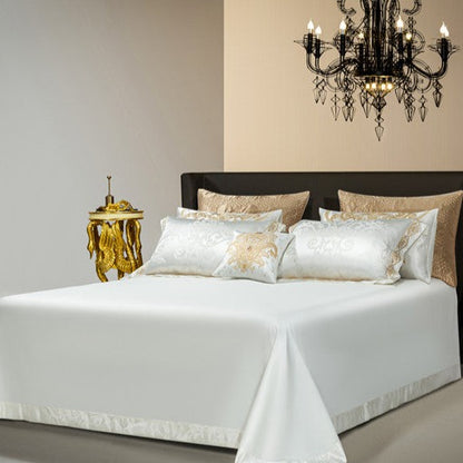 AVERY PREMIUM DUVET COVER &amp; SHAMS EGYPTIAN COTTON 1000TC