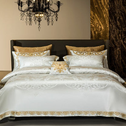 AVERY PREMIUM DUVET COVER &amp; SHAMS EGYPTIAN COTTON 1000TC