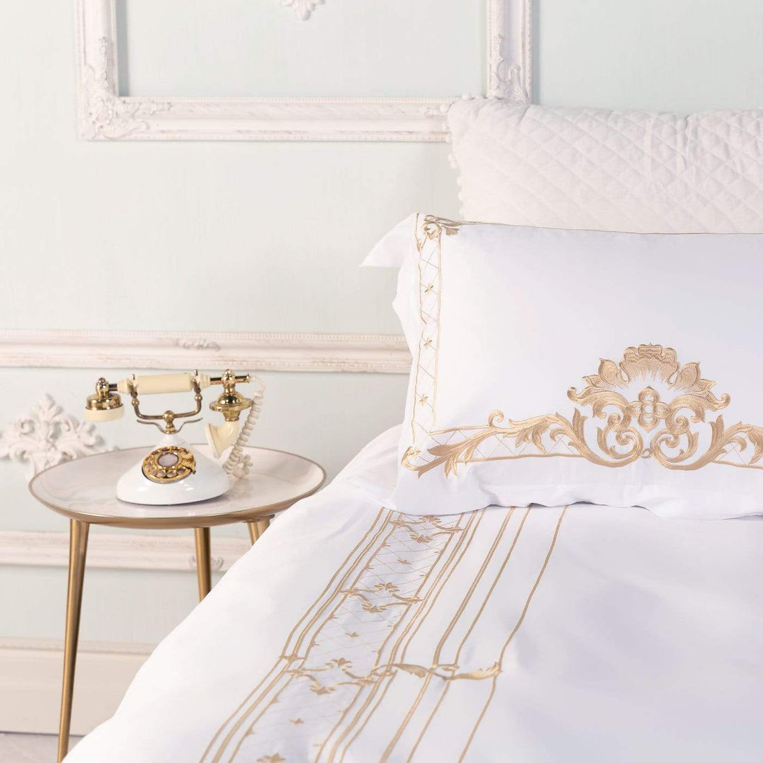 WINTERFELL ROYAL DUVET COVER &amp; SHAMS EGYPTIAN COTTON 600TC