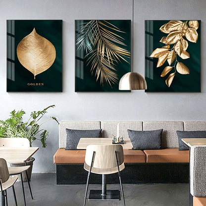 GOLD LEAF CANVAS PRINT
