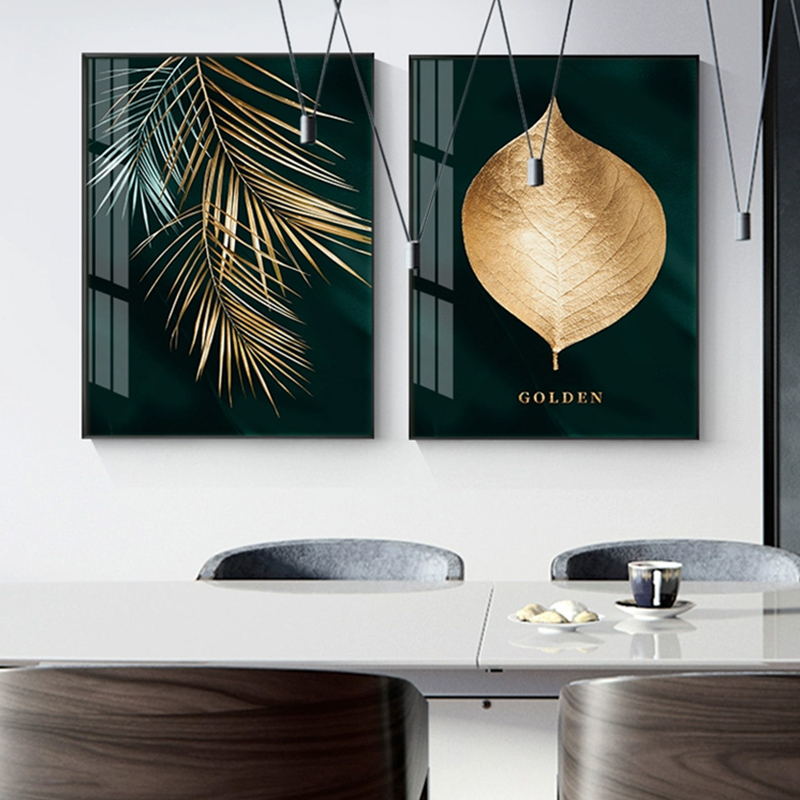 GOLD LEAF CANVAS PRINT