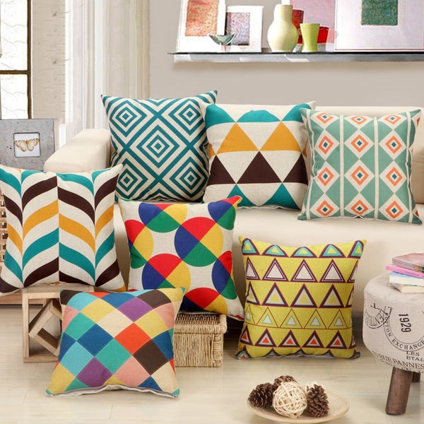 NORDIC GEOMETRIC CUSHION