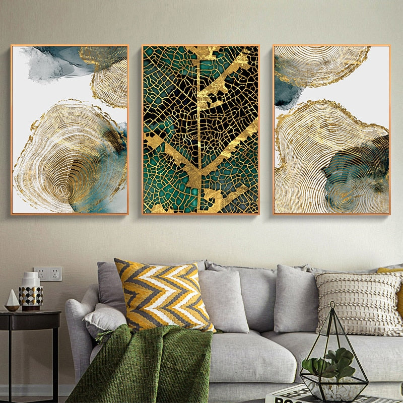 LEAF INSIGNIA CANVAS PRINT