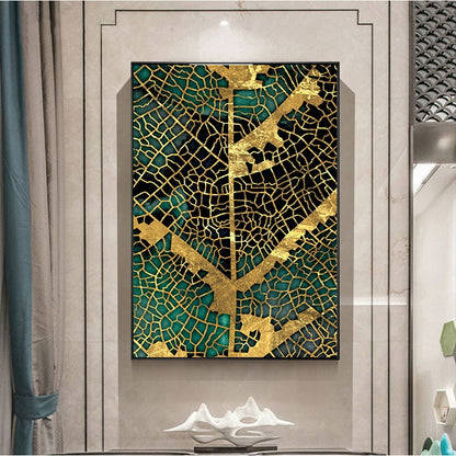LEAF INSIGNIA CANVAS PRINT