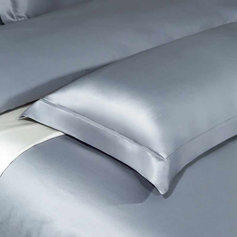 MARINA DUVET COVER &amp; SHAMS EGYPTIAN COTTON 1400TC