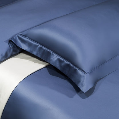 MARINA DUVET COVER &amp; SHAMS EGYPTIAN COTTON 1400TC