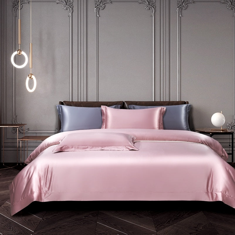 MARINA DUVET COVER &amp; SHAMS EGYPTIAN COTTON 1400TC
