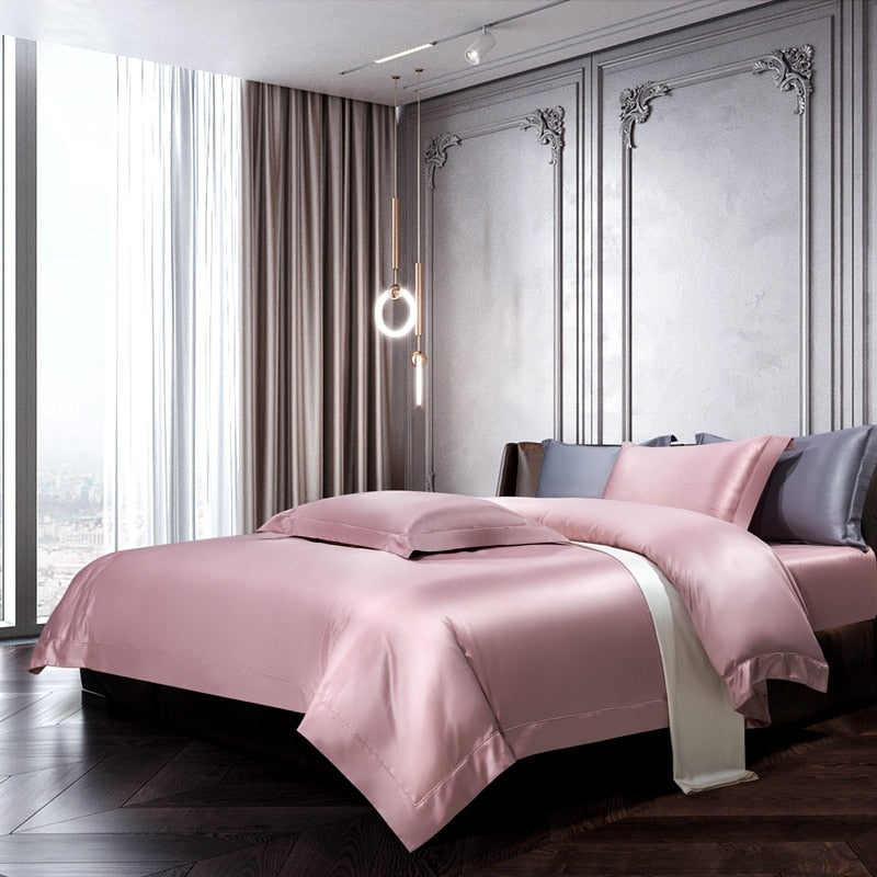 MARINA DUVET COVER &amp; SHAMS EGYPTIAN COTTON 1400TC