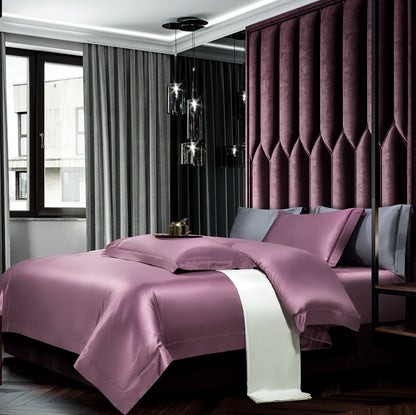 MARINA DUVET COVER &amp; SHAMS EGYPTIAN COTTON 1400TC