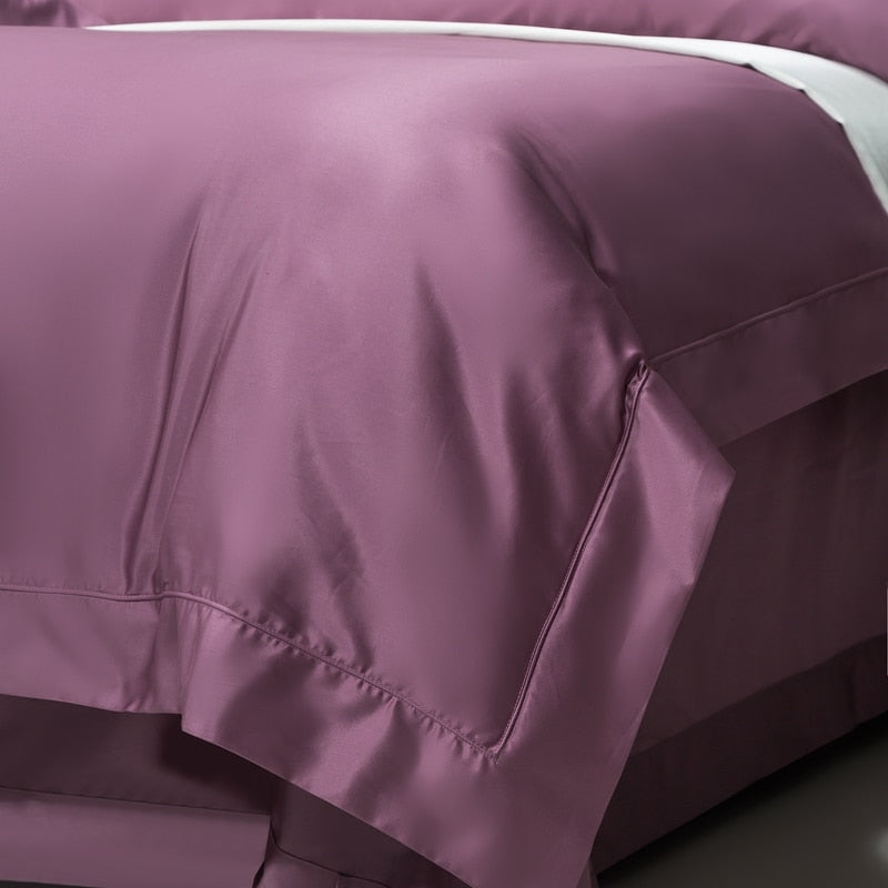 MARINA DUVET COVER &amp; SHAMS EGYPTIAN COTTON 1400TC
