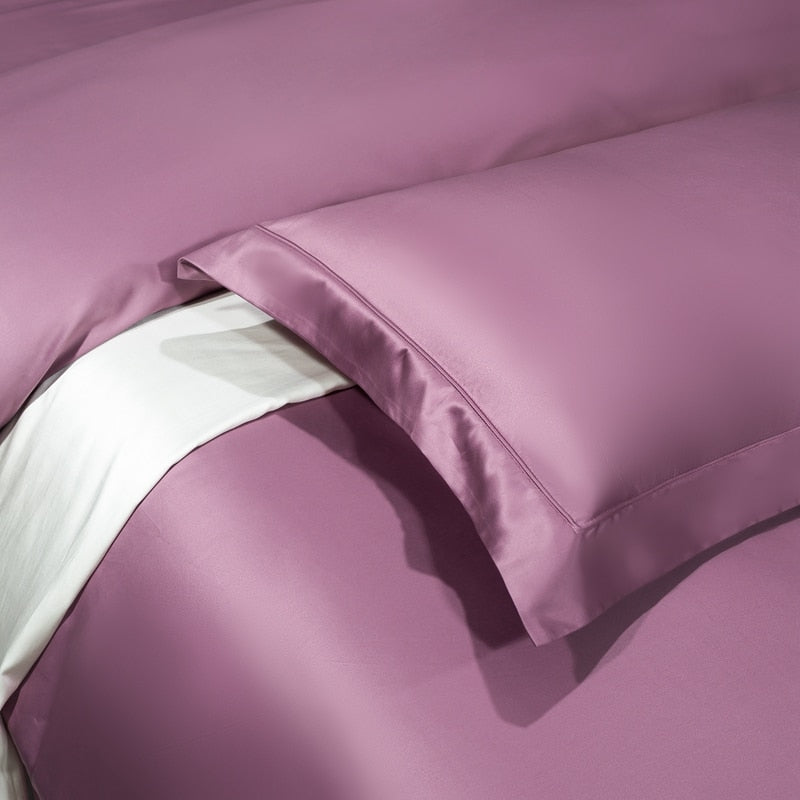 MARINA DUVET COVER &amp; SHAMS EGYPTIAN COTTON 1400TC