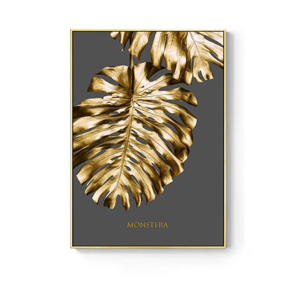 SHIMMERING FLORAL CANVAS PRINT