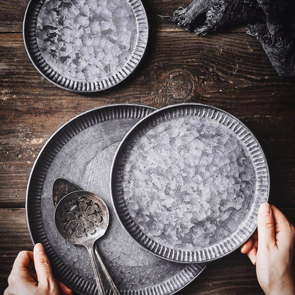 RETRO DISC SERVING TRAY
