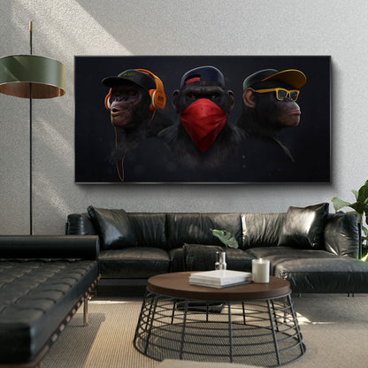Planet Apes Canvas Print