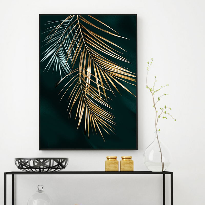 GOLD LEAF CANVAS PRINT