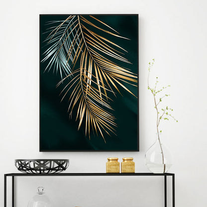GOLD LEAF CANVAS PRINT