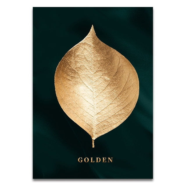 GOLD LEAF CANVAS PRINT
