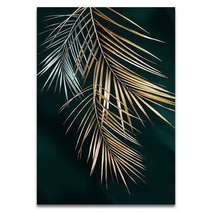 GOLD LEAF CANVAS PRINT
