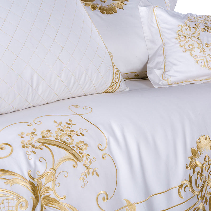 WINTERFELL ROYAL DUVET COVER &amp; SHAMS EGYPTIAN COTTON 600TC