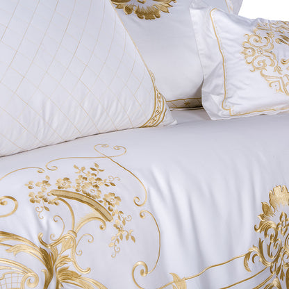 WINTERFELL ROYAL DUVET COVER &amp; SHAMS EGYPTIAN COTTON 600TC