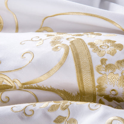 WINTERFELL ROYAL DUVET COVER &amp; SHAMS EGYPTIAN COTTON 600TC